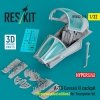 RESKIT RSU32-0193 A-7D Corsair II cockpit (Hyperdetailed edition) for Trumpeter kit (3D Printed) (1/32)